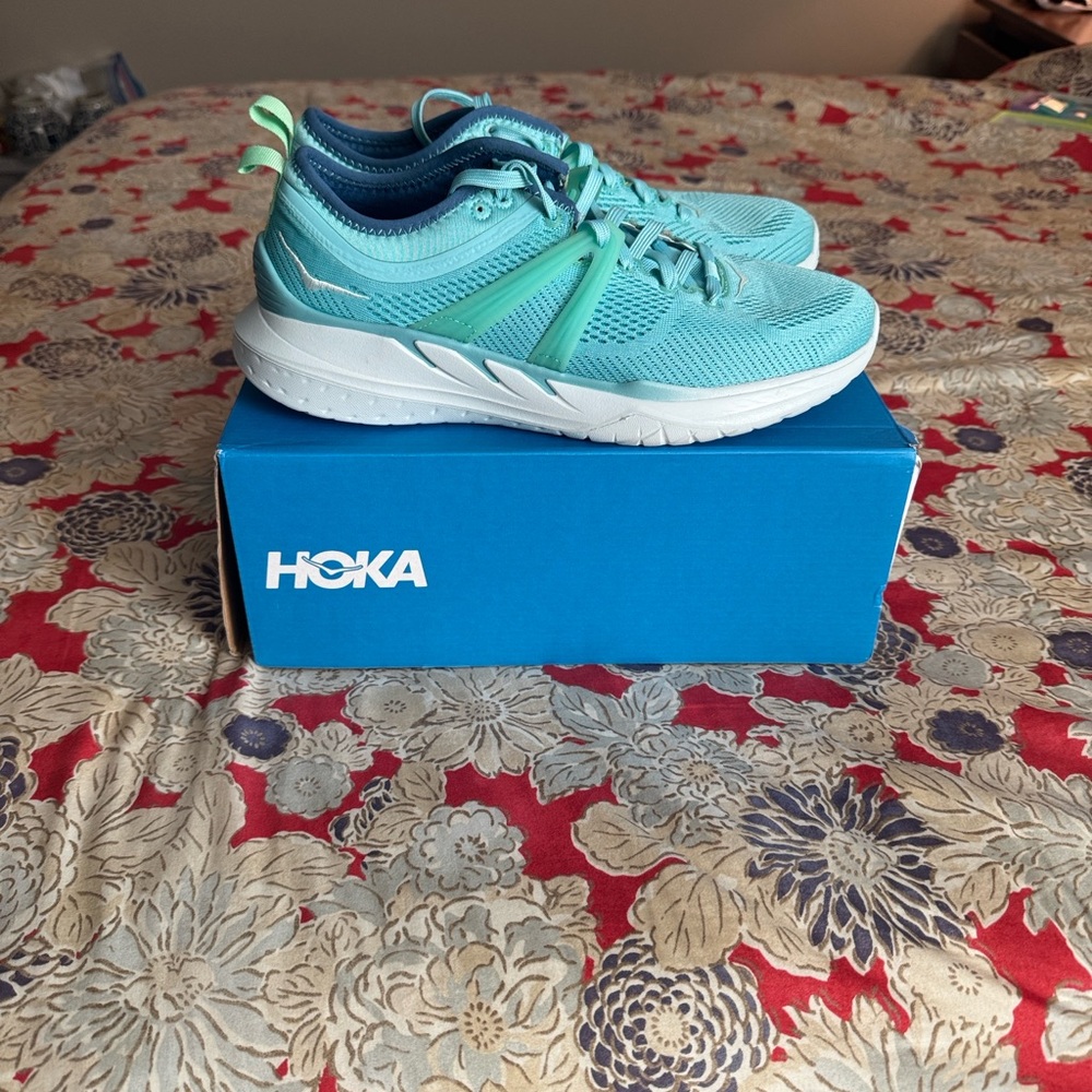 HOKA Women's Teal Lightweight Running Shoes